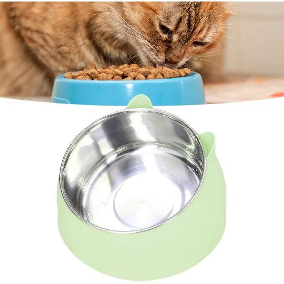 Heated Pet Bowl, 1.5L Slanted Water Bowl with On/Off Switch for Dogs Cats, 15 Degree Angle