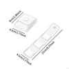 Guitar Pick Case Plectrum Holder Portable with Snap Button Gift Hold 3 Picks Organizer for