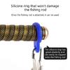 Fishing Strap Belt With Padded Shoulder Support Fishing Poles Holder Strap Rod Shoulder Belt Travel Tackle Carriers