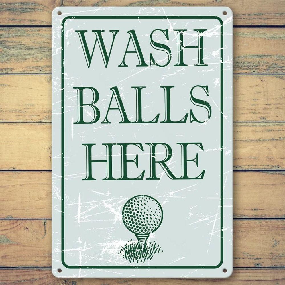 Vintage Golf Metal Tin Sign Sports Wall Decor Poster