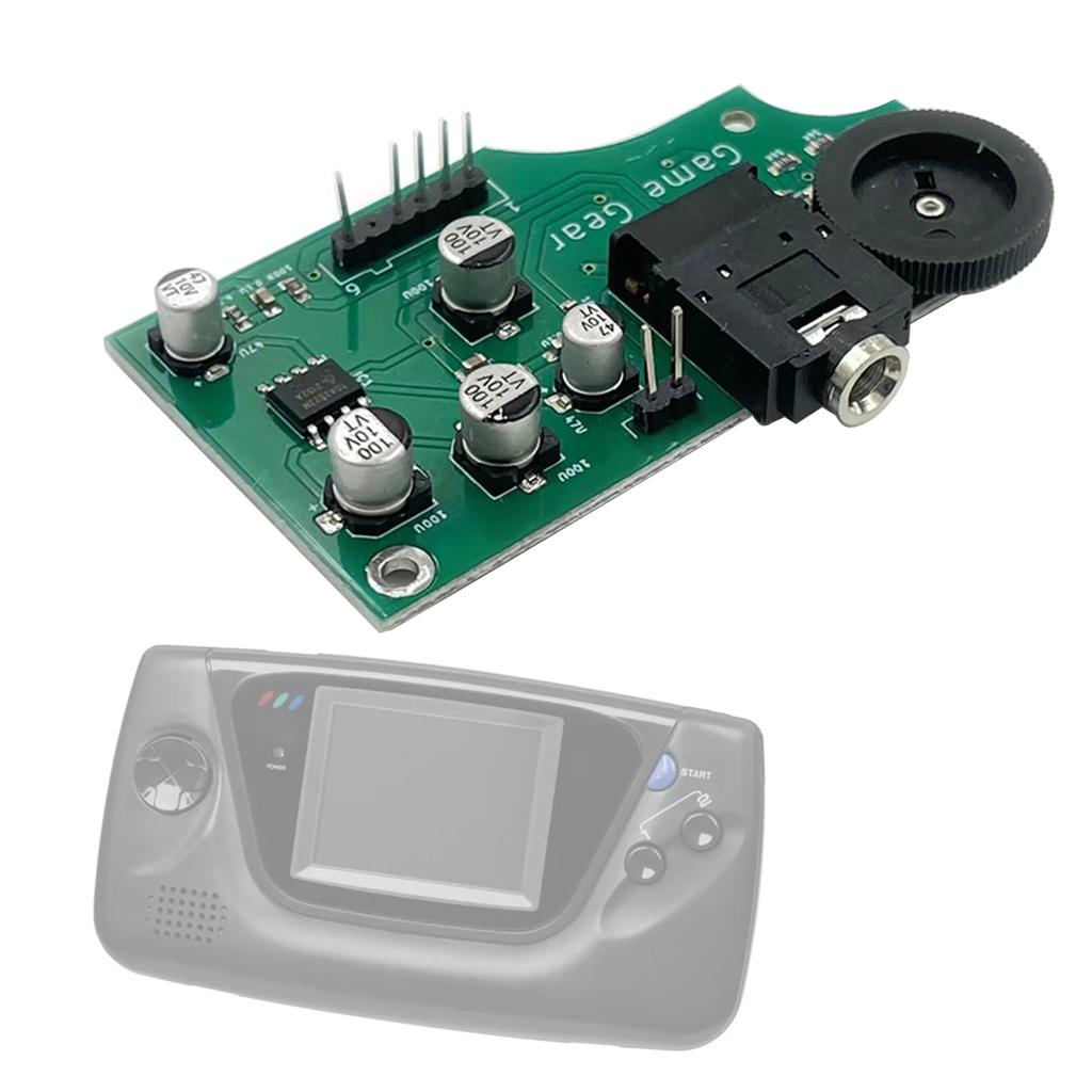 Gamepad Sound Volume Board Replacement for GG All Verison with Volume Wheel Game Console Motherboard Repair Accessories