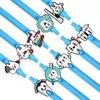 Soft Teeth Dentist Gel Pens 10 Pieces Blue Ink Retractable Stationery Set For Dental School Office Exam Use
