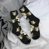 Ghost Band Cartoon Stockings Men's  Socks High Quality Fashion Socks Autumn Outdoor Sports Non Slip Pattern Socks Gift