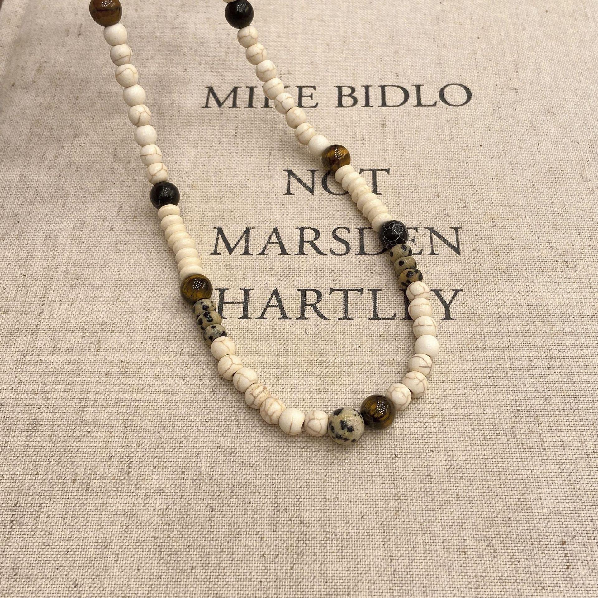 

Эмалевая цепочка на ключицу Cross-Border Puppy Fun: Милое классное ожерелье с жемчугом — универсальные украшения на осень/зиму для женщин N1069Z Teddy Dog Spot Beaded Necklace