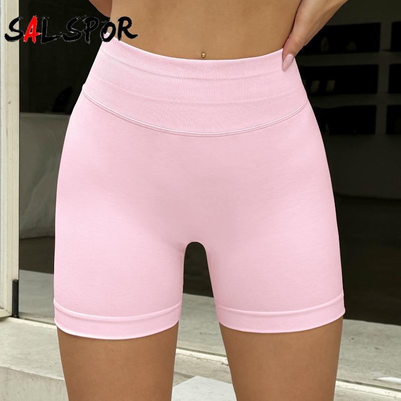 Summer Women's Fitness Yoga Shorts High Waist Sports Gym Shorts Push Up Casual Shorts