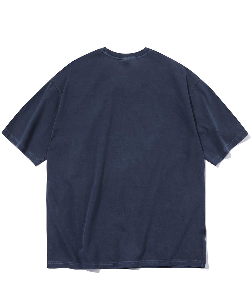 CPGN STUDIO Funtime Teddy Pigment Short Sleeve Tee Dark Blue