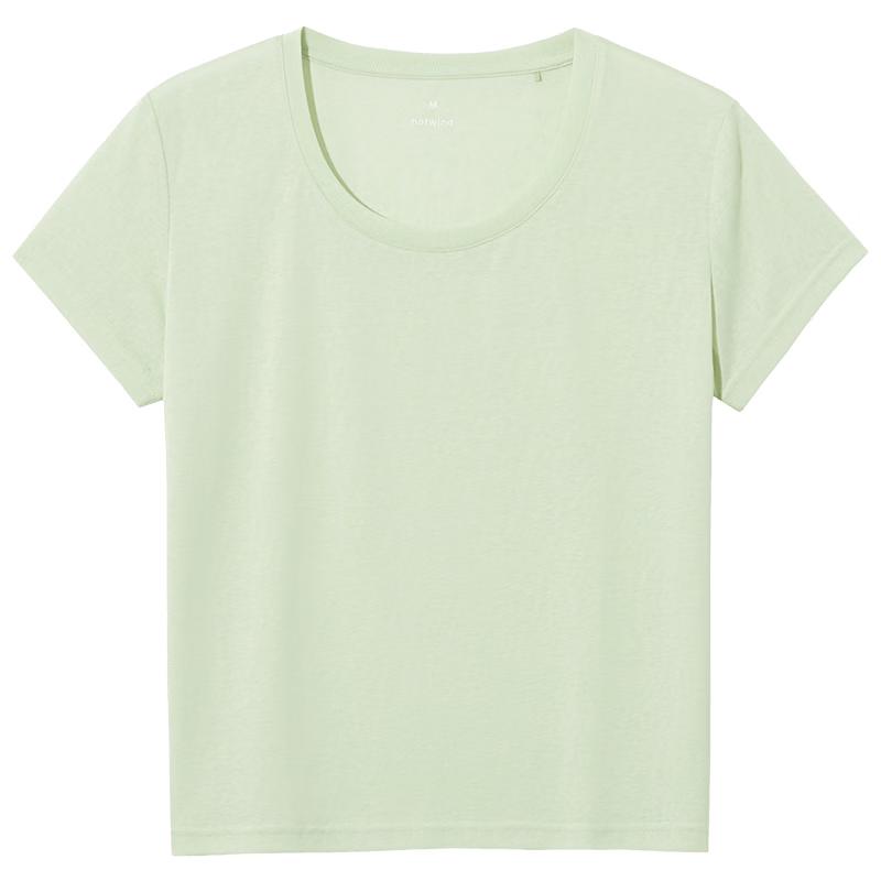 Hotwind Women s Lyocell Blend Round Neck T-Shirt L