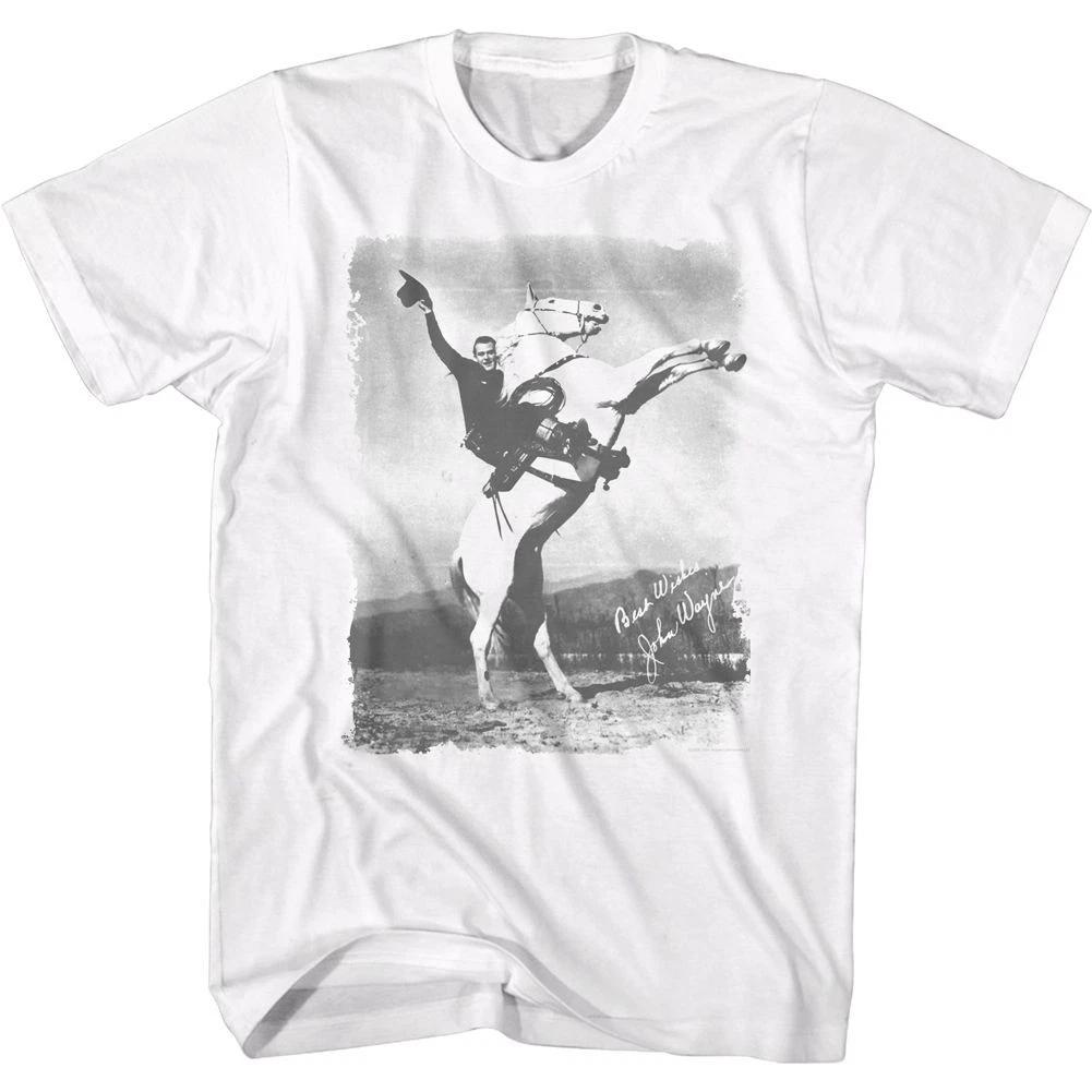 John Wayne Best Wishes White Icon  Children s T-shirt 120