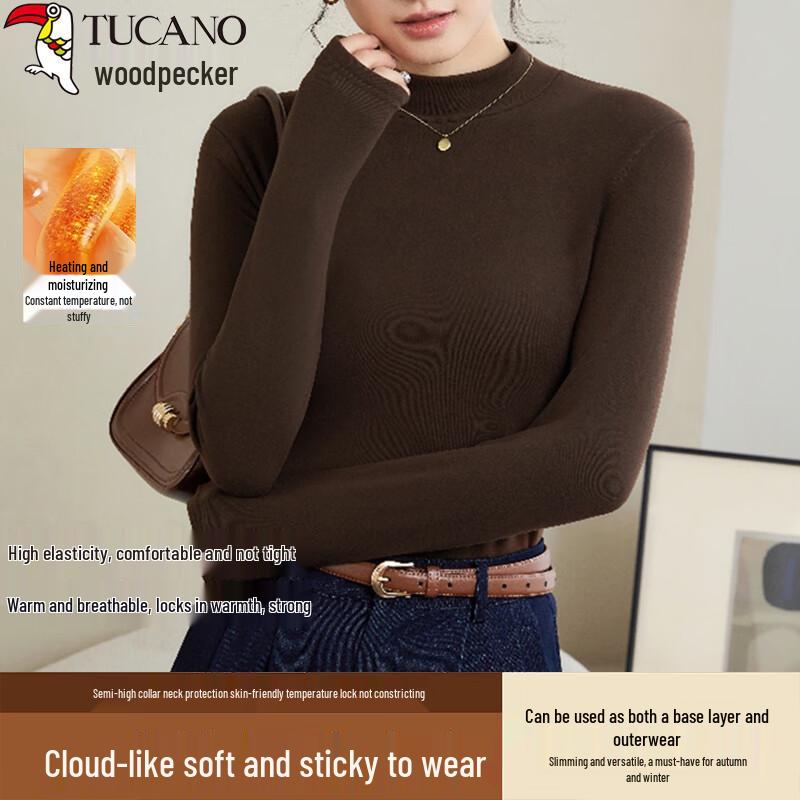 Woodpecker Women's Fleece Lined Thermal Base Layer Top