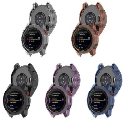 Case Cover for Garmin Fenix 7X/Fenix 7/Fenix 7X Soft TPU Slim Protective Case for Fenix 7/7S/7X Solar/Sapphire Solar