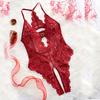 Sexy Lace Underwear Suit Woman Crotchless Sexy Temptation Adult Erotic Clothing  Deep V One-piece Bodysuit Porno Corset Lingerie