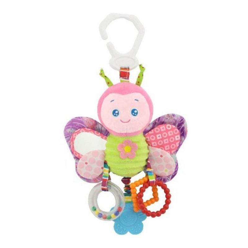 

Interactive Infant Crib Mobile Toy Vibrant Color Gentle Sound Detachable Design Easy Cleaning Newborns Development