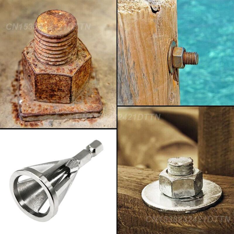 1/2PCS Drill Bit Precision Drilling Easy To Use Stainless Steel Repair Tool Repair Tools Chamfer Tool Popular Choice