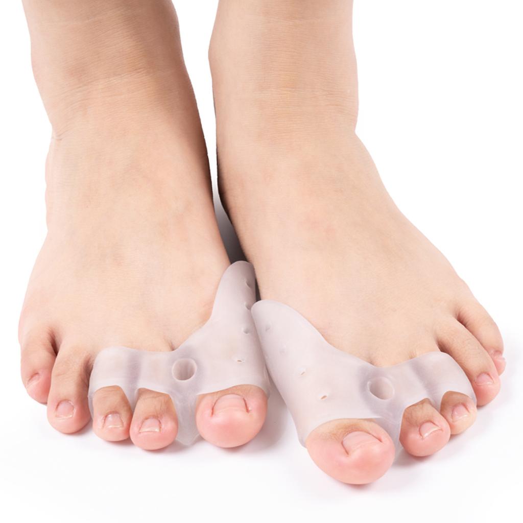 2 Buc. Corector Monturi Separator Degete Ciocan cu Tampoane pentru Îngrijirea Antepiciorului