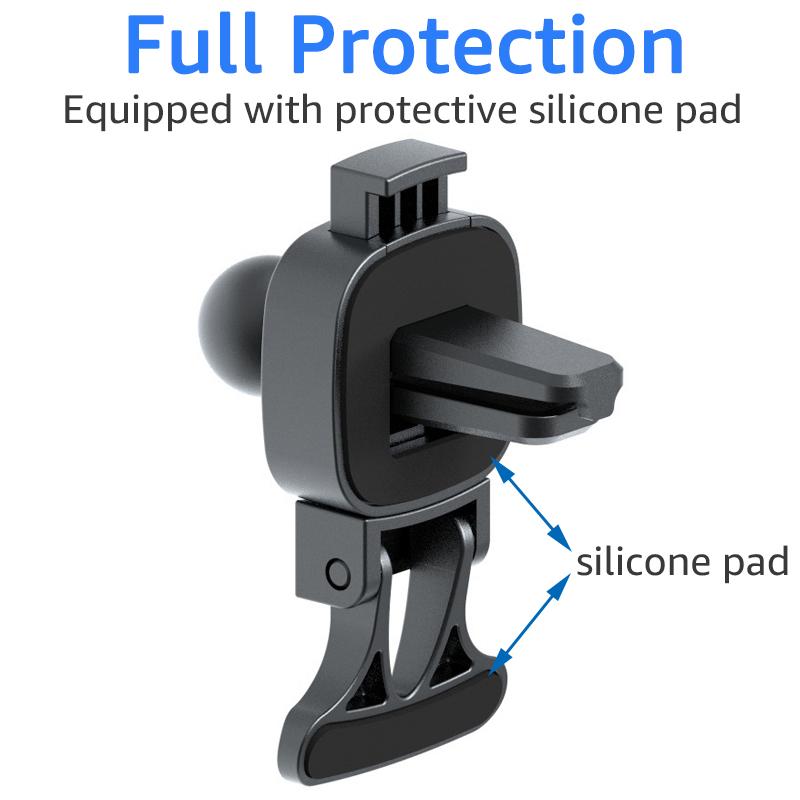 Universal Car Air Vent Clip 17mm Ball Head for Car Phone Holder Stand Support Car Mobile Phone Mount GPS Bracket Accessory