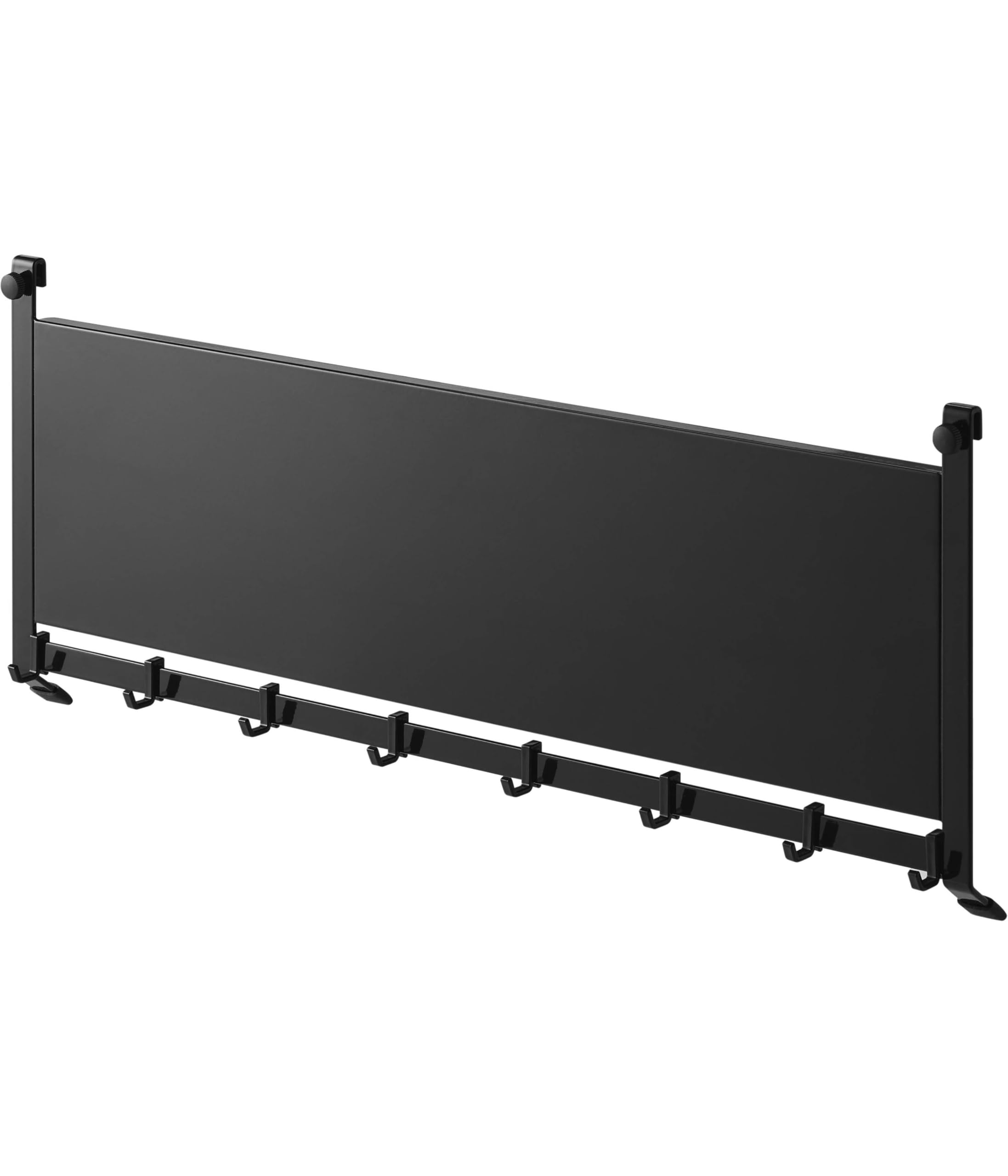 

Вытяжка Yamazaki Tower со стальной панелью и x x плавающей кухней, магнитная модель 1734 крючка, черная, Ш55.3 Г4.3 В22.7см (включая крючки), Хранилище, чёрный