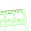 Plastic Circles Squares Hexagons Geometric Template Ruler Stencil Measuring Tool