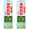 [.co.jp Exclusive] [Bulk Purchase of 2] Fresh Leaf Medicated Toothpaste To Prevent Periodontal Disease, Japanese Herbal Flavor, 100g X 2 Packs