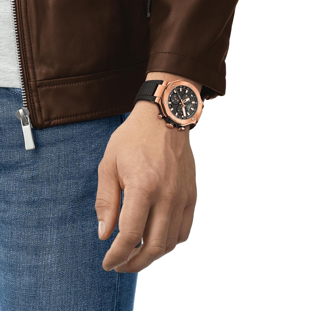 Tissot Reloj de Moda para Hombre con Esfera Negra T141.417.37.051.00