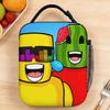 Sunny and Melon Lunch Bag For Girls  Office Custom Lunch Box Retro Oxford Tote Food Bags