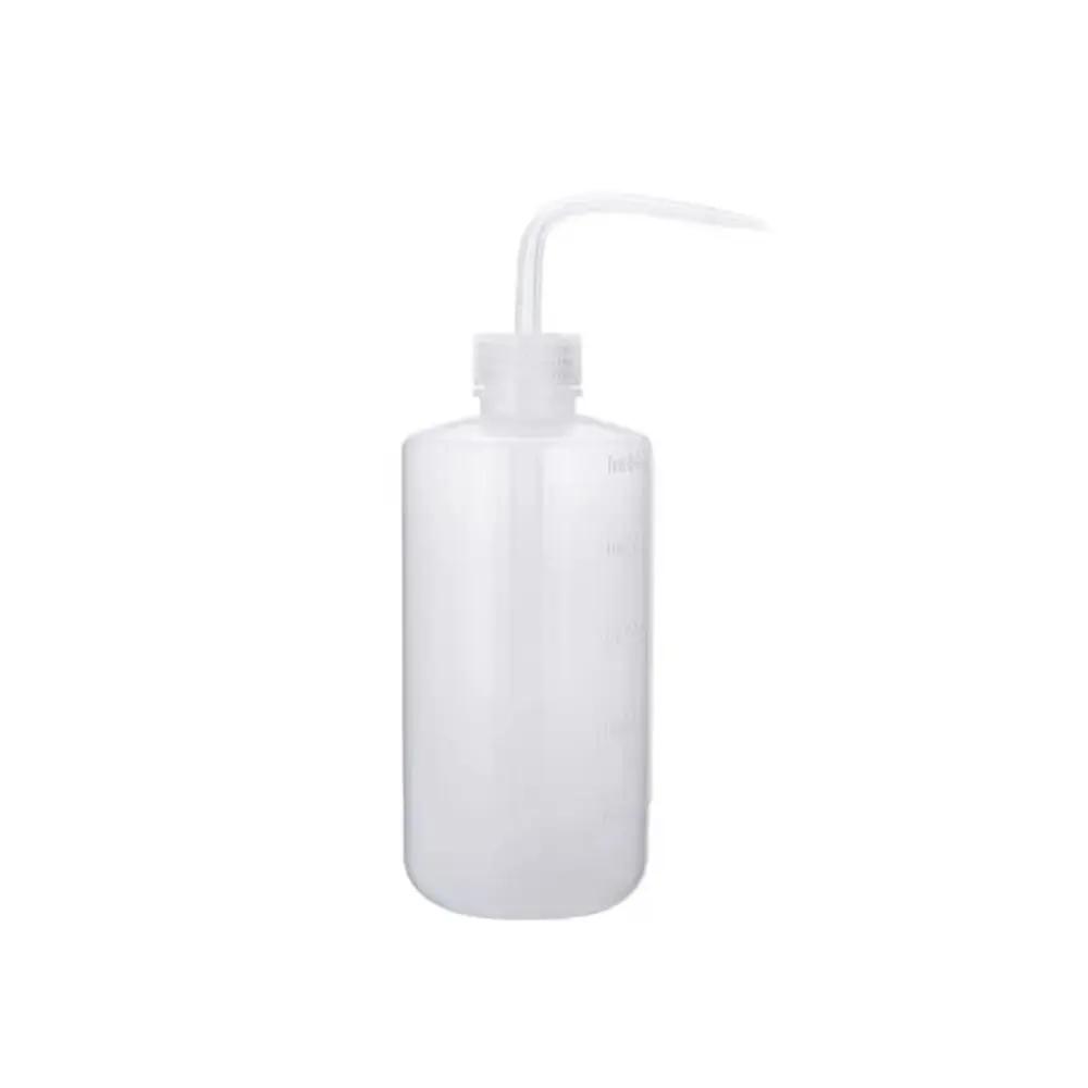 1Pcs Washing Clean Wash Bottle White Plastic Laboratory Measuring Bottles 250/500/1000ml Measurement Tattoo Squeeze Bottle