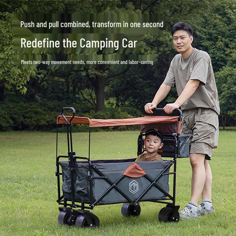 Foldable Outdoor Camping Wagon