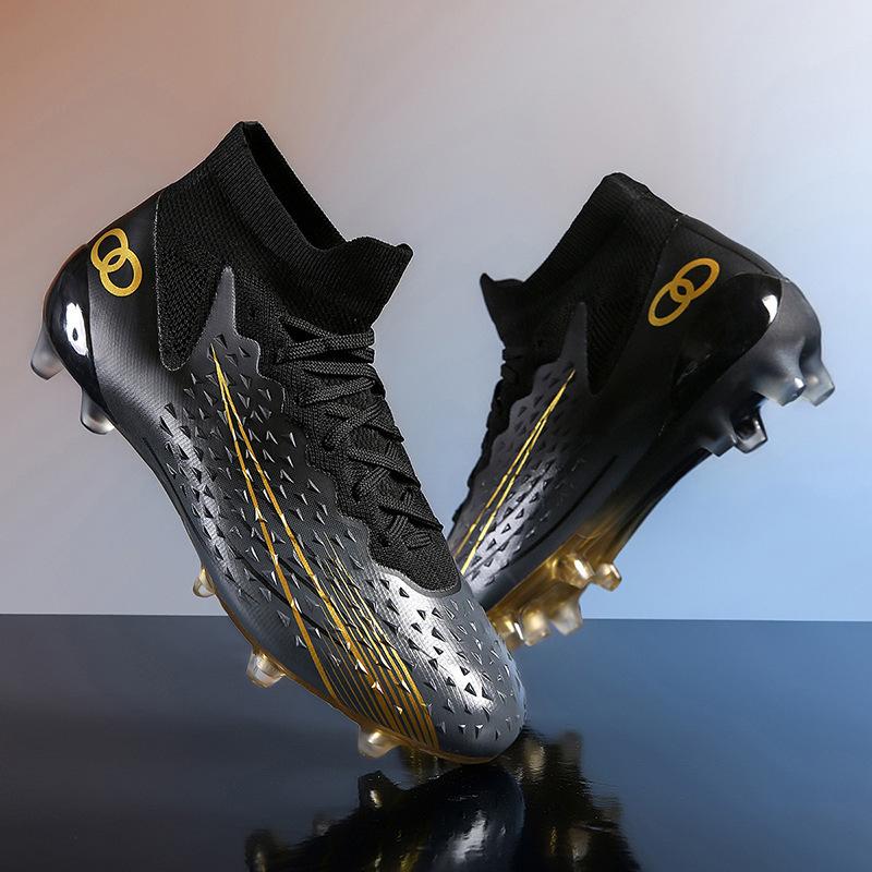 

Football Shoes Men s Autumn High Top Long Shattered Nails Student Children Boys Professional Training Amazon Basketball 46