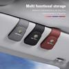 YIOO6 Car Interior Glasses Clip Sunshade Storage Brace Auto Accessories For Giulietta Mito 159 Giulia Stelvio 156 147 Brera