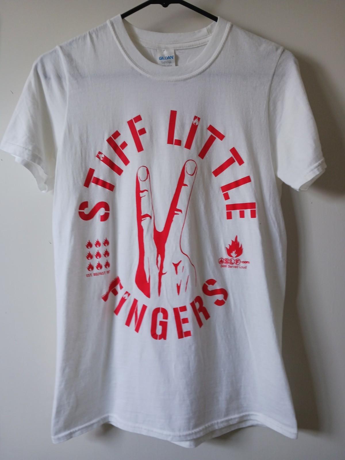 Stiff Little Fingers Band T Size Small Unisex T-Shirt XXXL