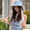 Sweet Lace Ribbon Hat French Style Women's Sun Hat Fashion Cowboy Fisherman Hat  Spring Summer