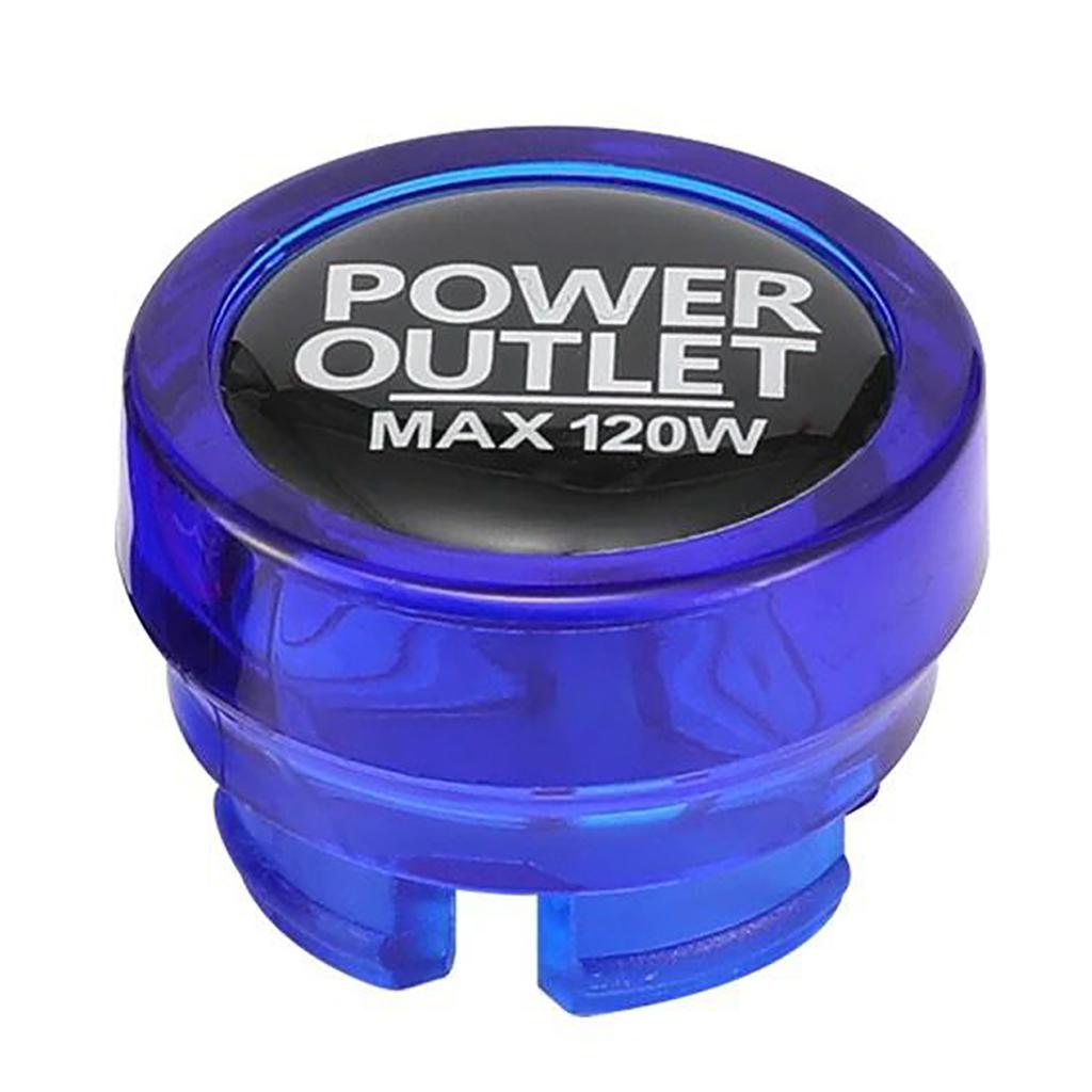 Auto Zigarettenanzünder Steckdosenabdeckung Strombuchsen Steckerabdeckung Hohlkappen Staubdichte Steckerabdeckungen für Auto Stromanschluss Steckdose