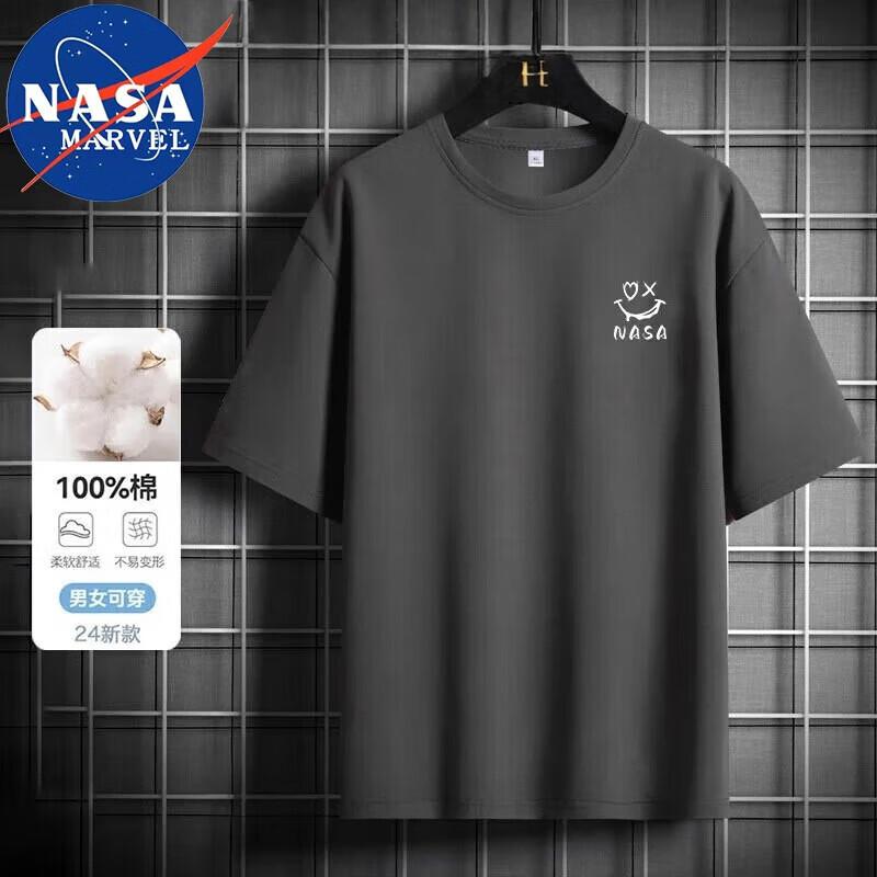 NASA MARVEL Men's Cotton Short-Sleeve T-Shirt