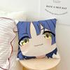 Anime b-Bocchi the Rock Chibi Girl Cushion Cover Comfortable Soft Pillow Case for Sofa Living Room Home Decor Protective Covers