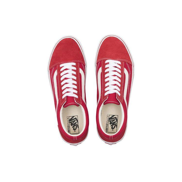 Vans Old Skool Canvas Klassiek Comfortabel Schokabsorberend Duurzaam Lichtgewicht Ademend Lage Top Skate Schoenen Unisex sneakers Rood 556436-0003