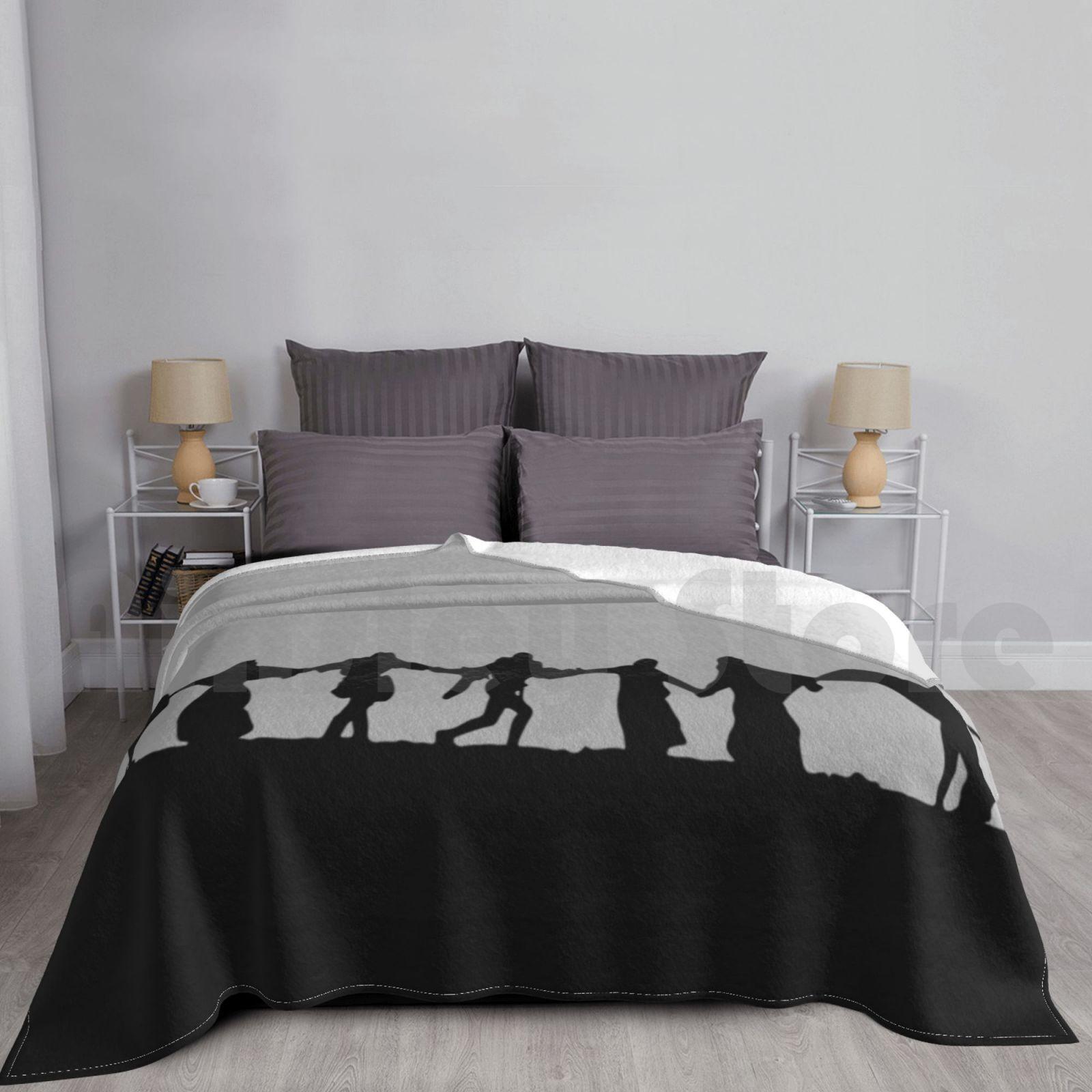 Ingmar Bergman′s Seventh Seal Blanket For Sofa Bed Travel Ingmar Bergman Bergman Films Directors Director Movies Size: 75*100cm, Weight: 230 GSM