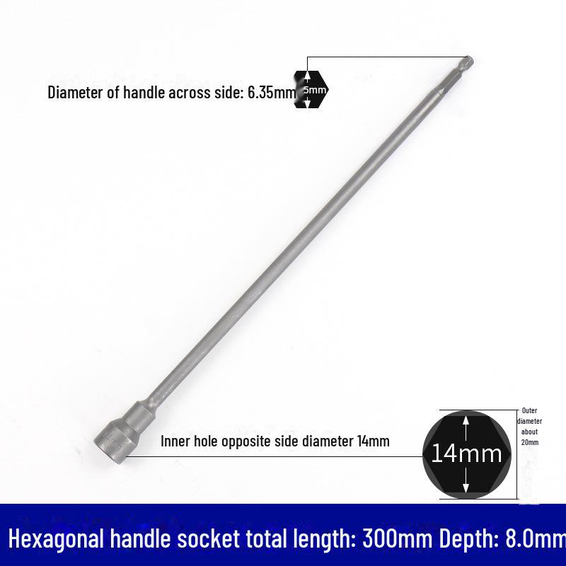 Dane Tools Magnetischer Inbusschlüssel und selbstschneidender Schraubendreher-Bohrersatz