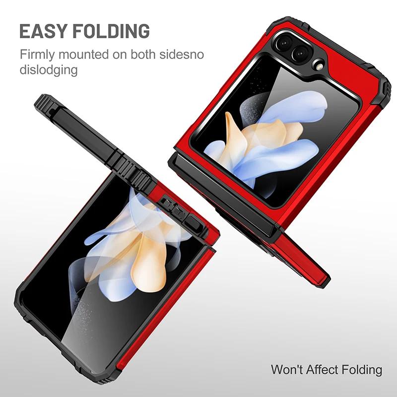 Für Samsung Z Flip5 flip6 flip 6 Anti-Fall Hartschalen-Cover Funda Hülle für Samsung Galaxy Z Flip 5 Flip5 Zflip5 5G Handy Tasche