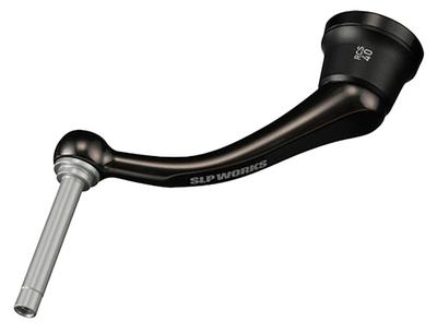 SLPWORKS 25 RCS Maschinell gefräster schwarzer Lenker 40mm