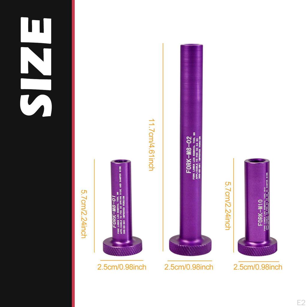 Front Fork Leg Removal Tool Aluminum Alloy Portable Sturdy High Performance Repair Disassembly