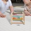 Color Shape Cognition Ball Drop Kids Toy Wooden Ball Busy Drum Toy  Birthday Present