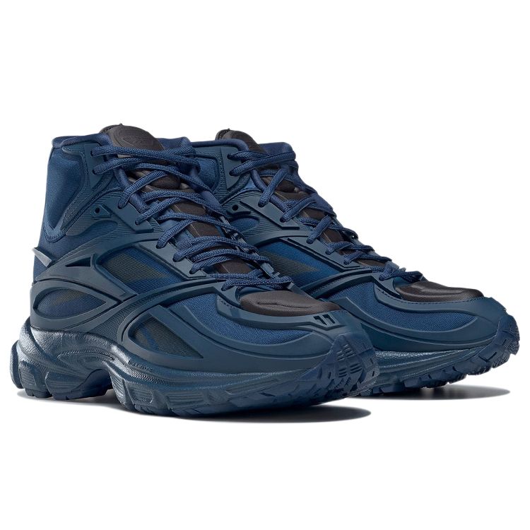 Reebok Kanghyuk X Bequemer Stoff High-Top Laufschuhe Unisex Sneaker Marineblau GW5915