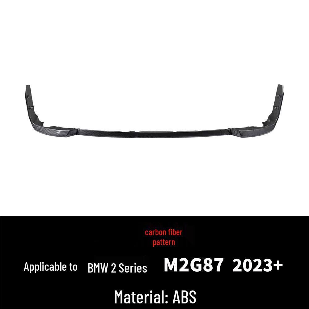 BMW M2 G87 2023+ MP Style Front Splitter & Corner Covers Body Kit Spoiler