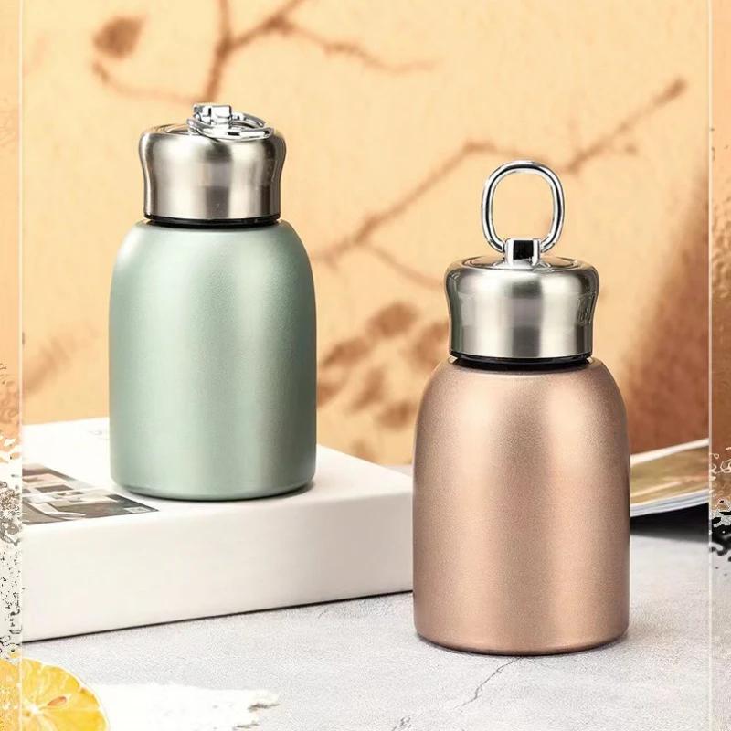 Fashion Iced Coffee Cup Heat Preservation Big Belly Cup Mini Espresso Cups Good Looks Drinkware Stainless Steel Simple Tea Bar