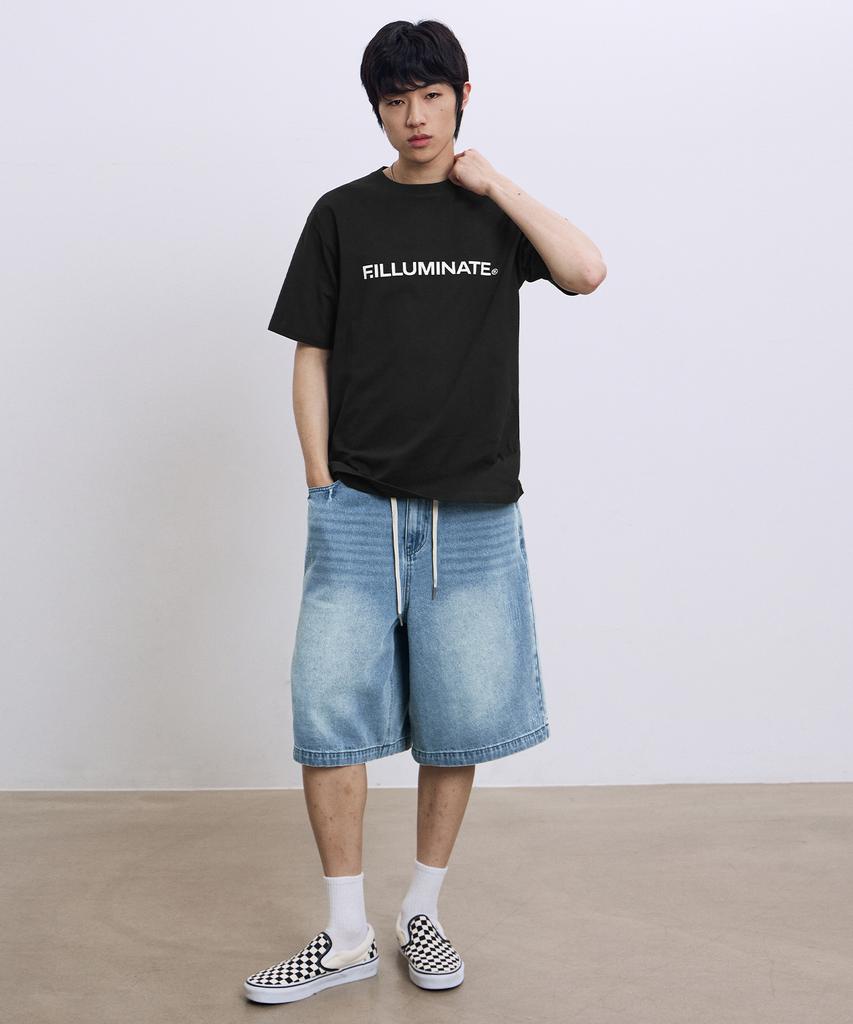 FILLUMINATE Signature Authentic Logo T-Shirt - Black