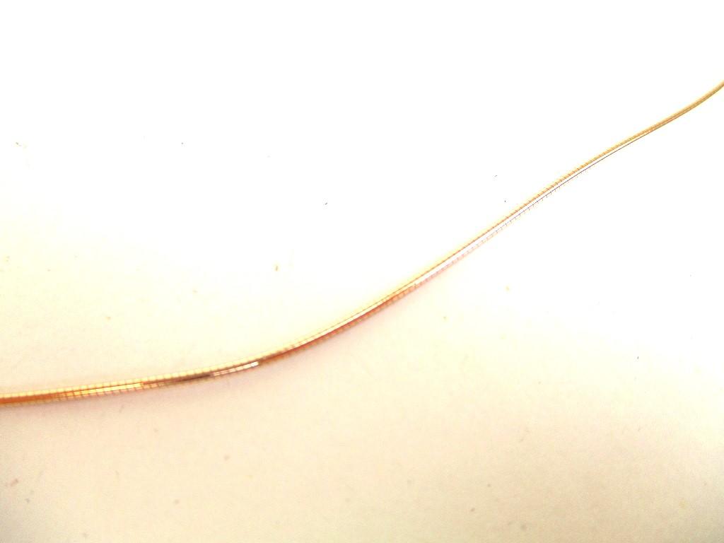 Authentic HERMES Orange Pop Ash H Pink Gold Plated Necklace Choker Pendant #a150  Refurbished