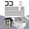 Adjustable Undermount Sink Bracket System for Home with Steel Support And Easy Repair Features