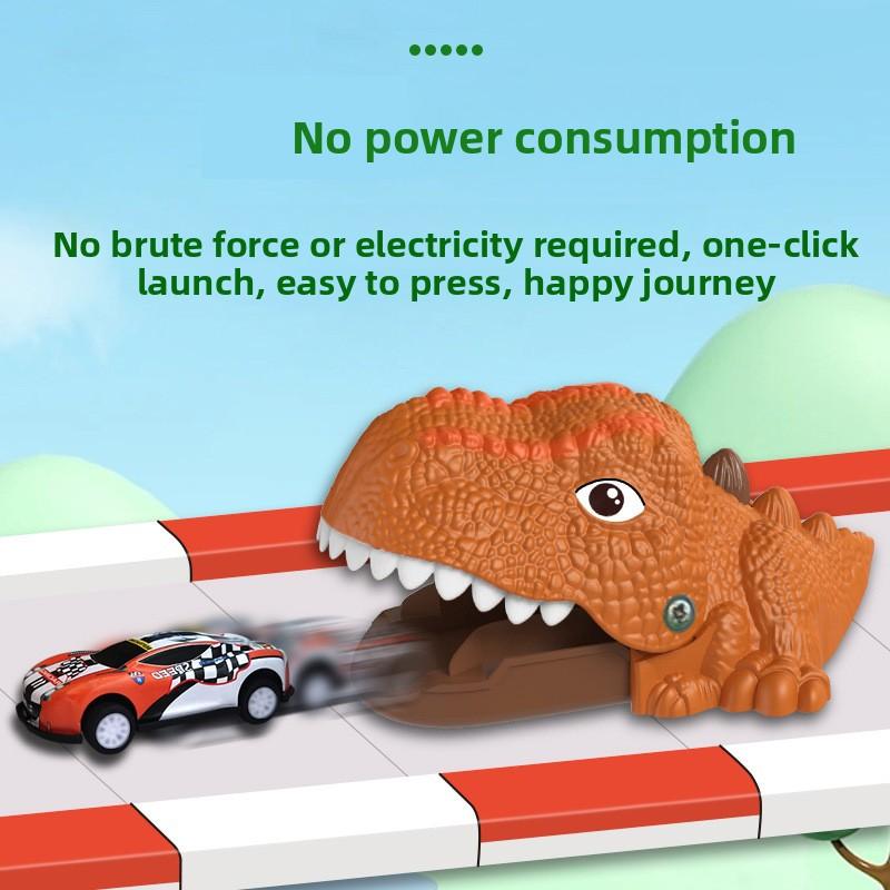 High-Quality Children'S High-Quality Car High-Quality Tunnel High-Quality Catapult High-Quality Eject High-Quality Features High-Quality Dinosaur