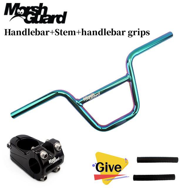 Ghidon BMX Pliabil din Aluminiu Ape Hanger 22,2 mm Riser pentru Biciclete de Stradă și Urcare