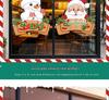 Creative Christmas Snowflake Window Stickers - Festive Electrostatic Decorations for Glass and Doors