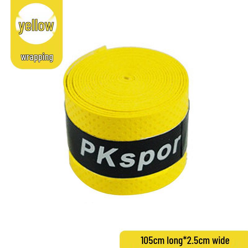 Badminton Racket Anti-Slip Sweat-Absorbent Overgrip with Embossed Dimple Design